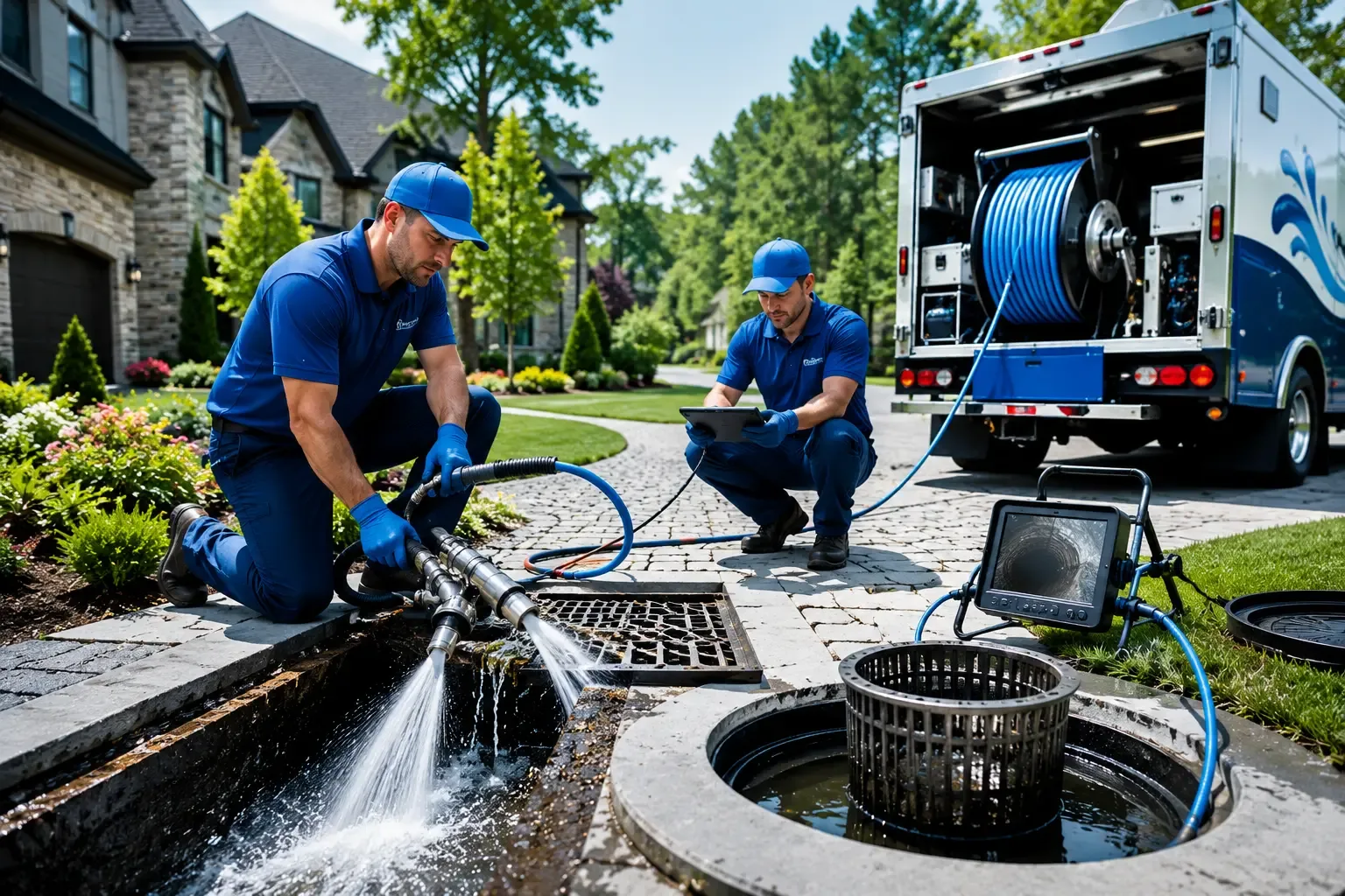 Local outdoor drain cleaning professionals in Buda, IL